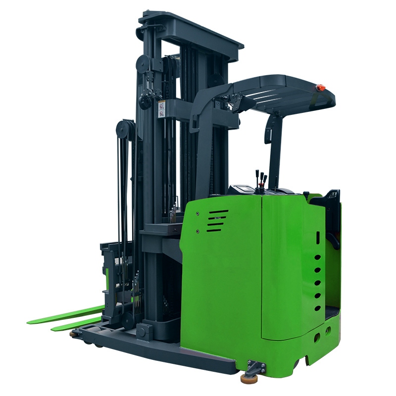 Stand on VNA forklift