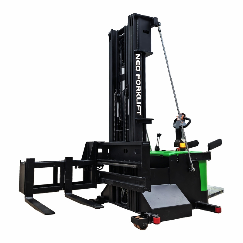 Small stand on VNA stacker truck